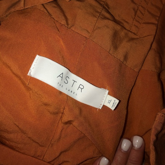 ASTR the Label Marika Tie Waist Shorts in Color Spice - Picture 16 of 16